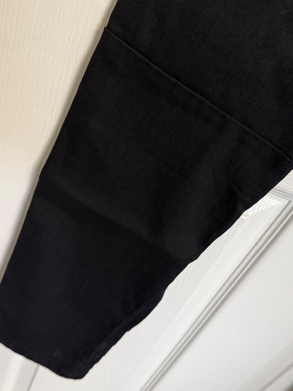 MNML Black Skinny Stretch Jeans with Side Zippers - Picture 7 of 14